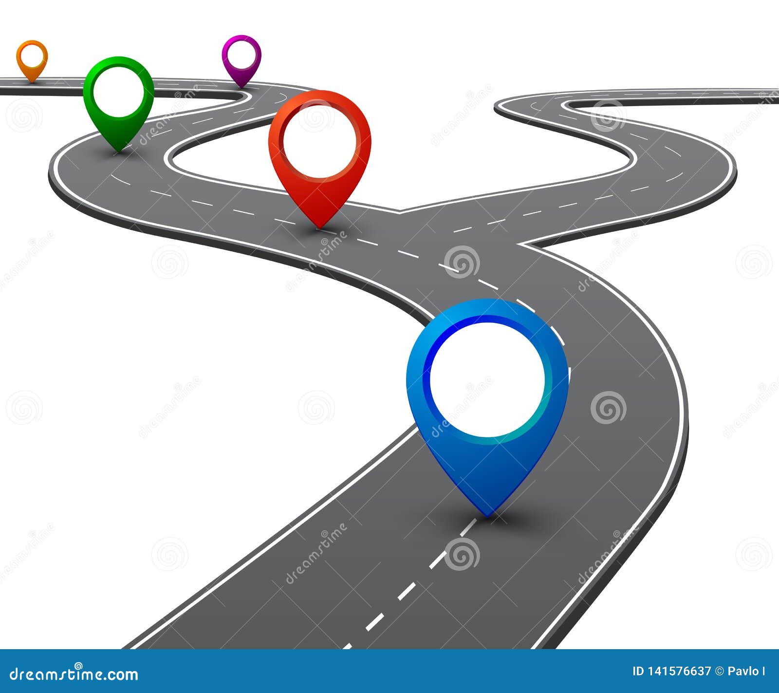 road with gps navigation. car road, street, highway roadmap infographics Ã¢â¬â for stock